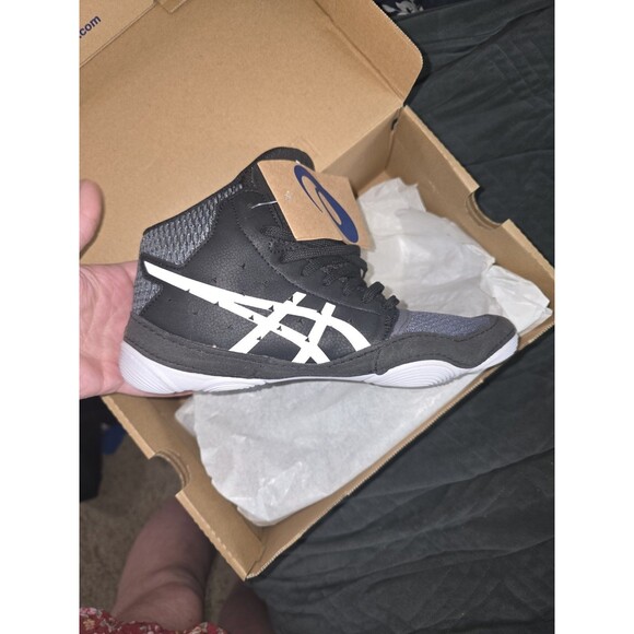 Asics Snapdown 3 Men Size 13 Black Gray Wrestling Shoes Sneakers 1081A030 Asics Snapdown 3 Black Gray Wrestling Shoes Sneakers  main image 4